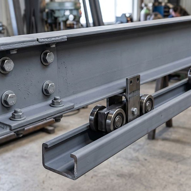 Operable Wall Steel Supports — example 3