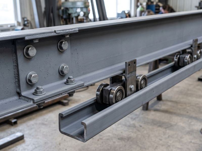 Operable Wall Steel Supports